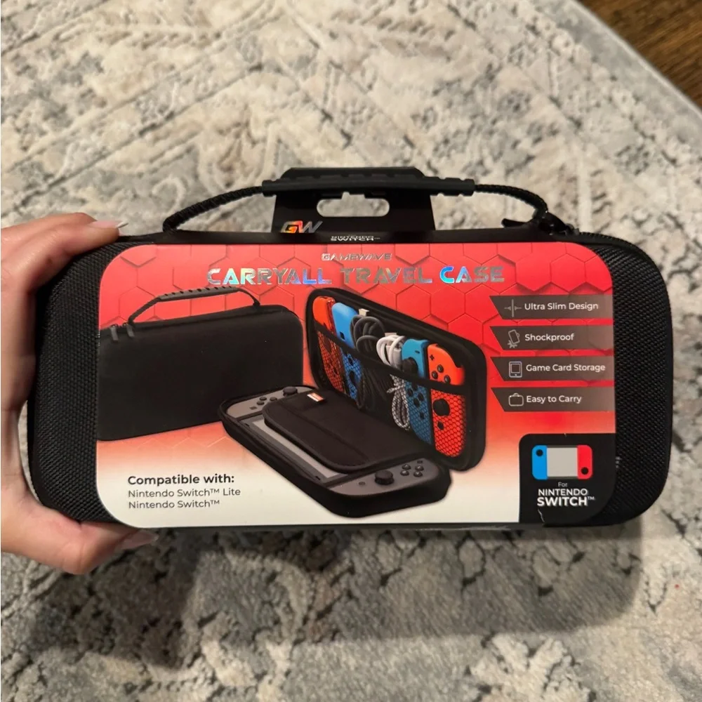 Carryall Travel Case for Nintendo Switch - Black
